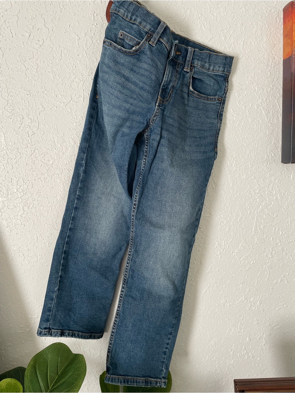 Kids Straight Leg Jeans in Blue